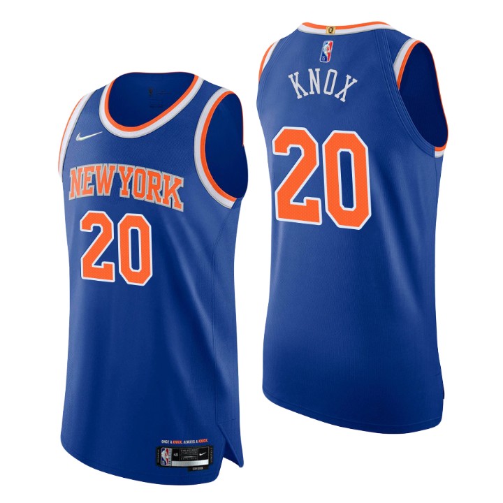 New York Knicks Kevin Knox 75th Anniversary Authentic Jersey Icon