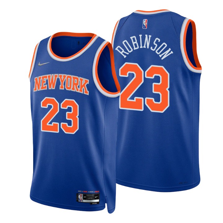 New York Knicks Mitchell Robinson 75th Anniversary Diamond Jersey Icon