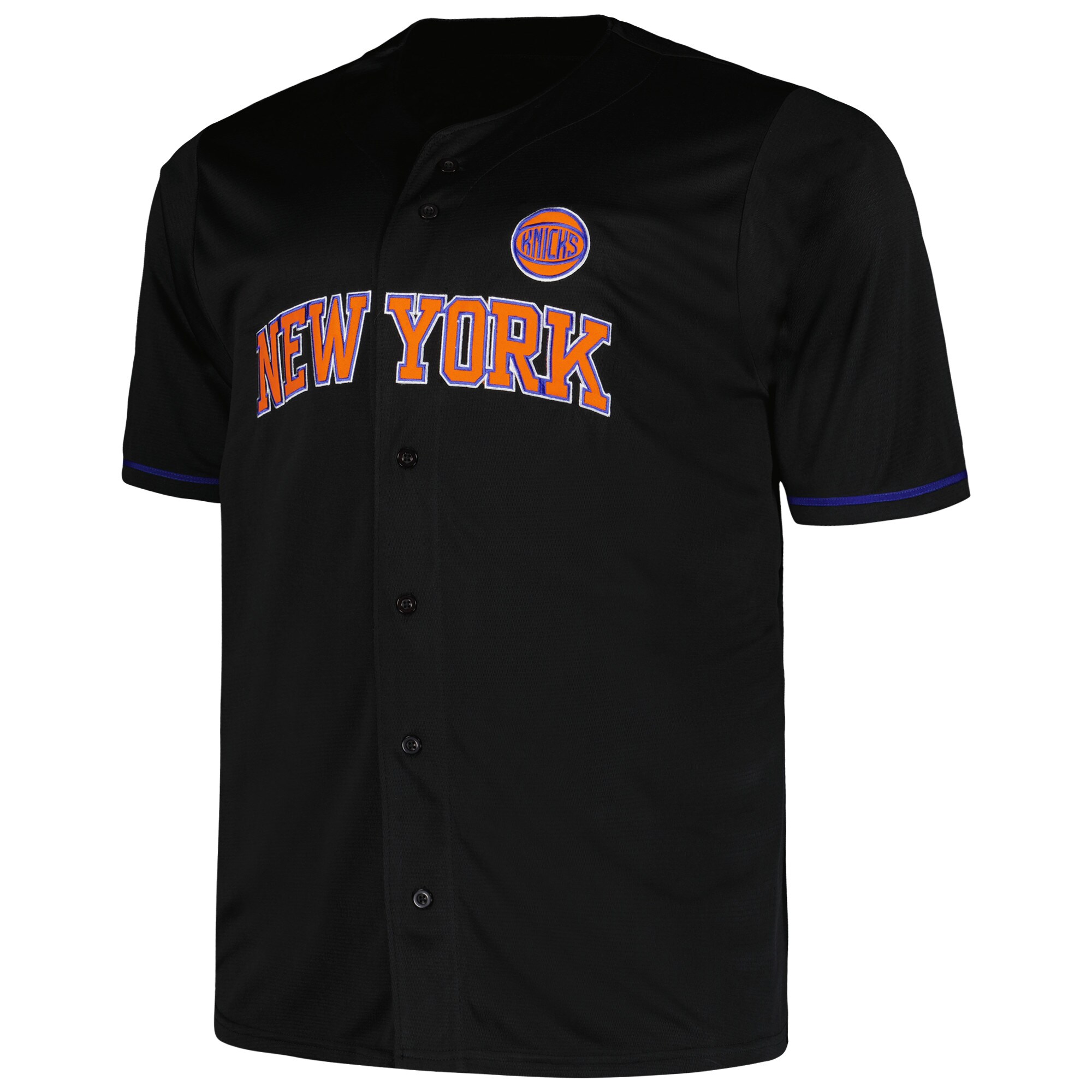 Alternative view of New York Knicks Profile Big & Tall Pop Jersey - Black
