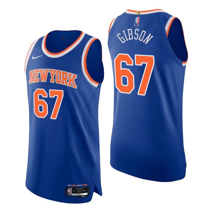 New York Knicks Taj Gibson 75th Anniversary Authentic Jersey Icon