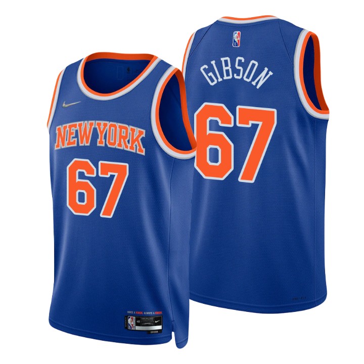 New York Knicks Taj Gibson 75th Anniversary Diamond Jersey Icon