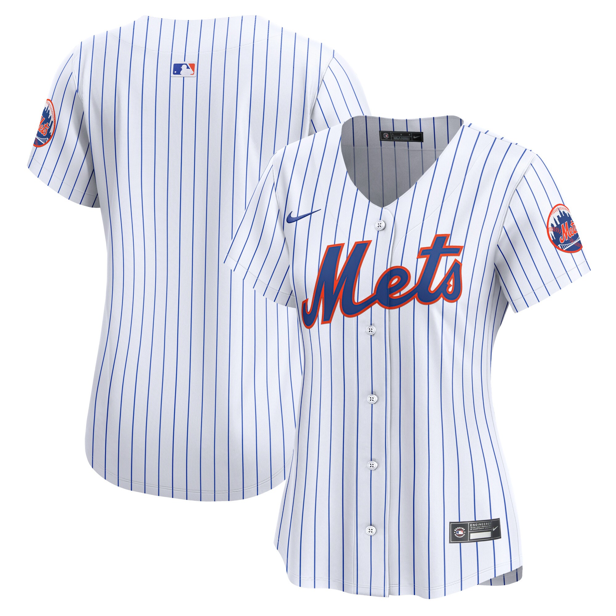 New York Mets Women's Home Limited Jersey - White