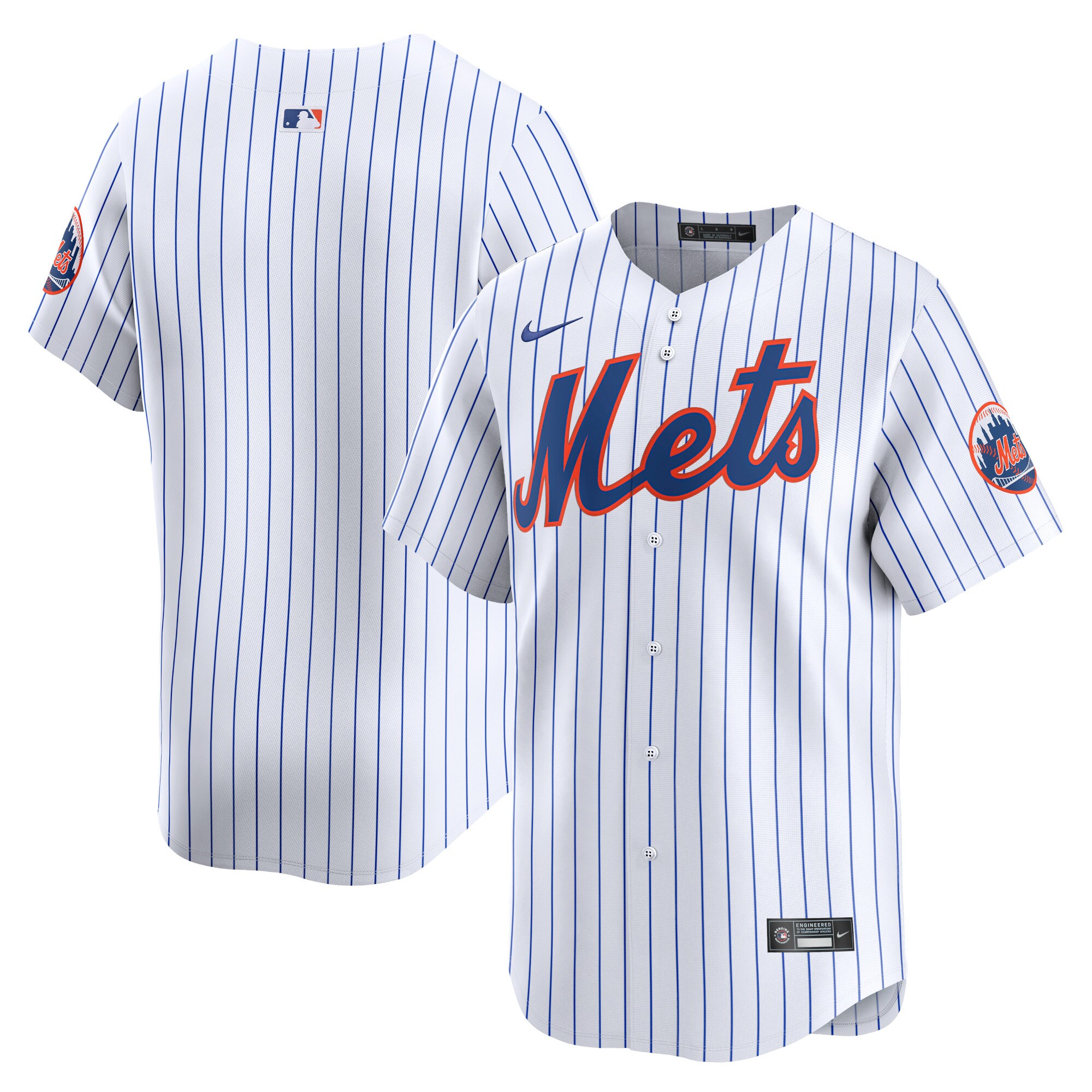 New York Mets Youth Home Limited Jersey - White