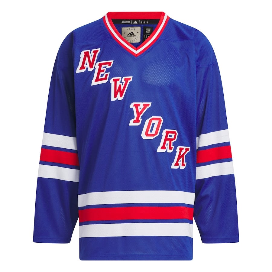 Alternative view of New York Rangers Team Classic Men Jersey - Blue - JS890 