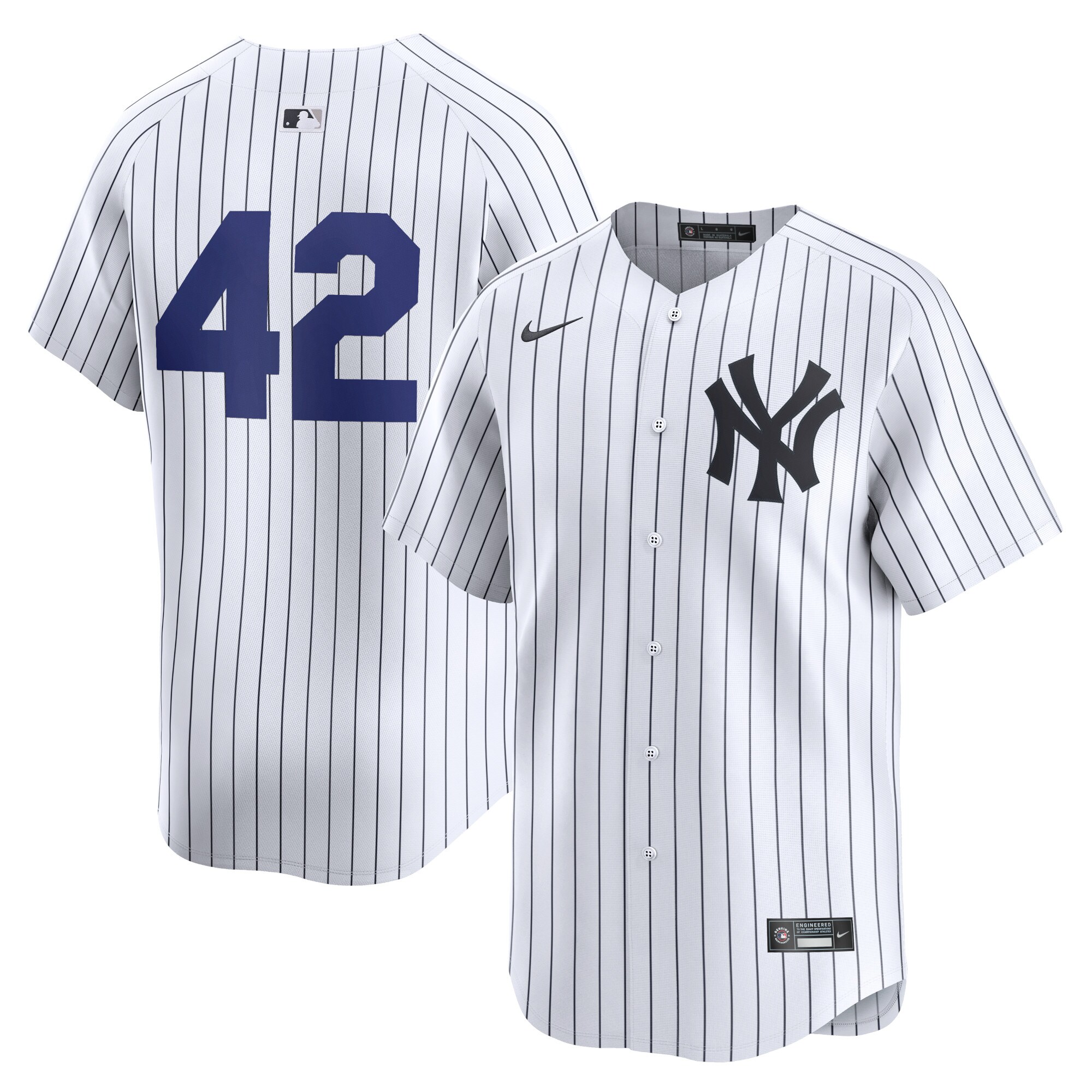 New York Yankees 2024 Jackie Robinson Day Home Limited JerseyÃƒâ€šÃ‚Â ÃƒÂ¢Ã¢â€šÂ¬Ã¢â‚¬Å“ White