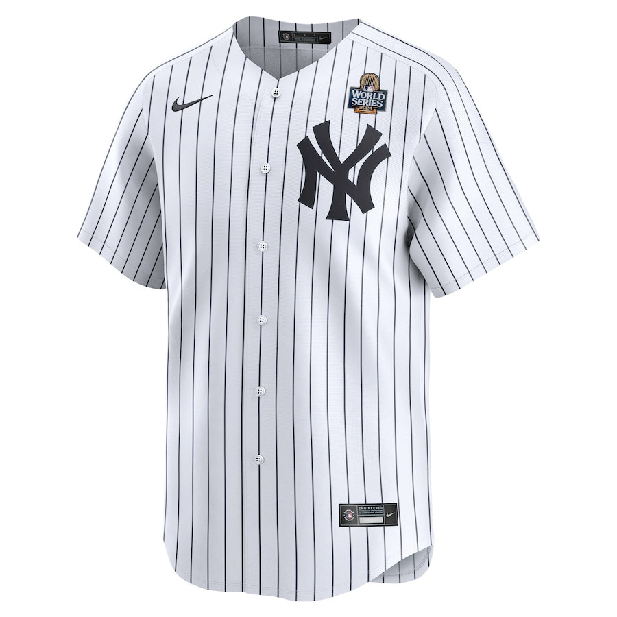 Alternative view of New York Yankees 2024 World Series Home Limited Men Jersey - White 