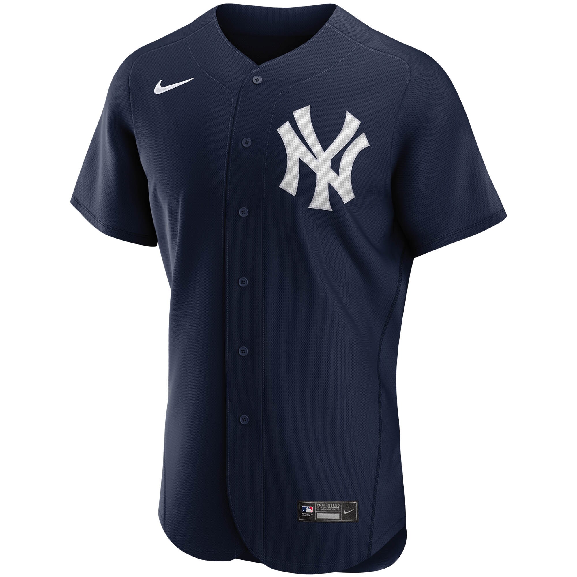 Alternative view of New York Yankees Alternate Authentic Team Jersey – Navy