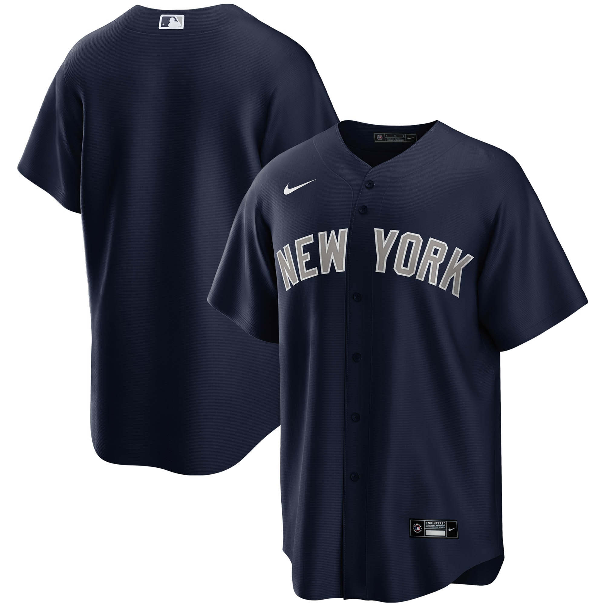 New York Yankees Alternate Replica Team Jersey – Navy