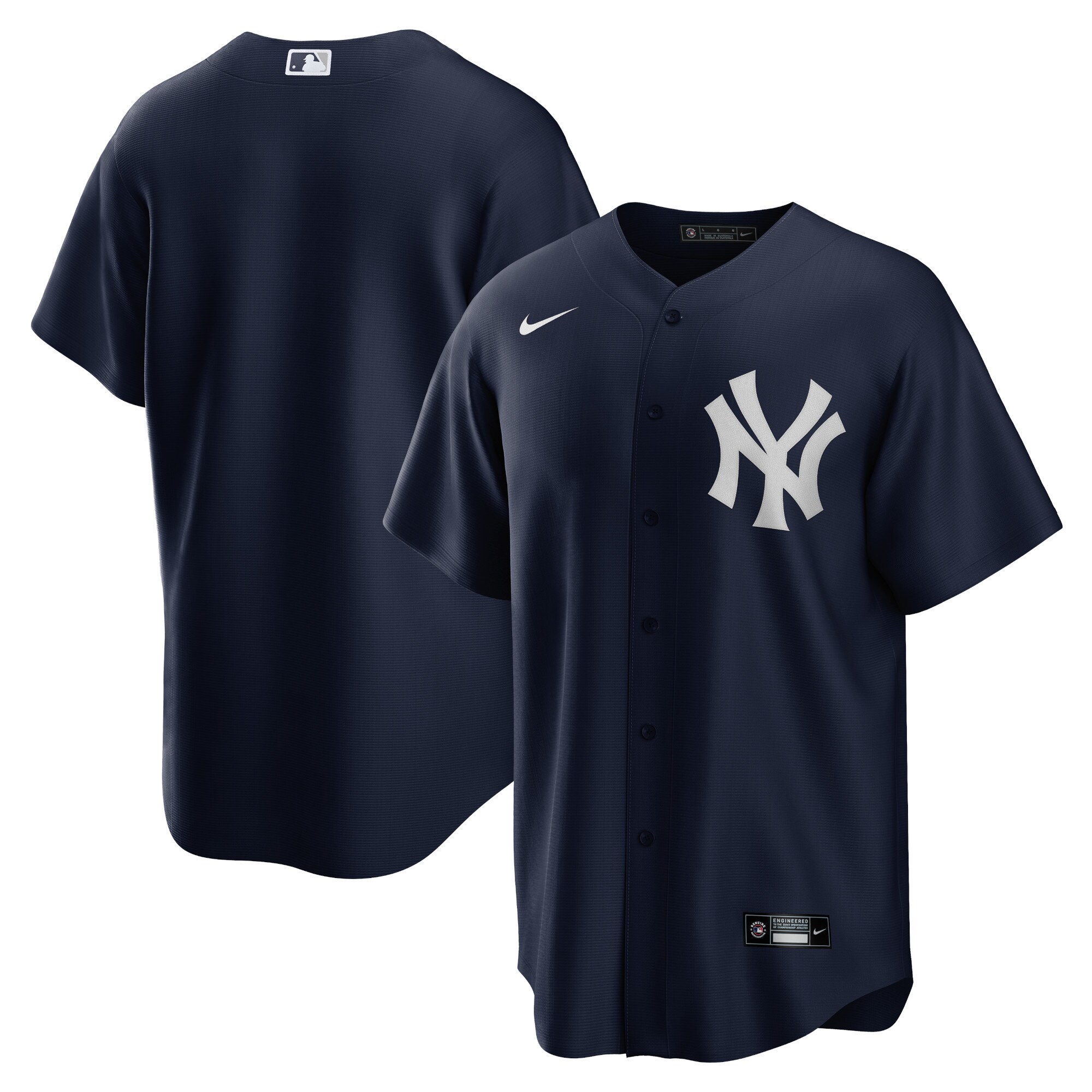 New York Yankees Big & Tall Alternate Replica Team Jersey - Navy