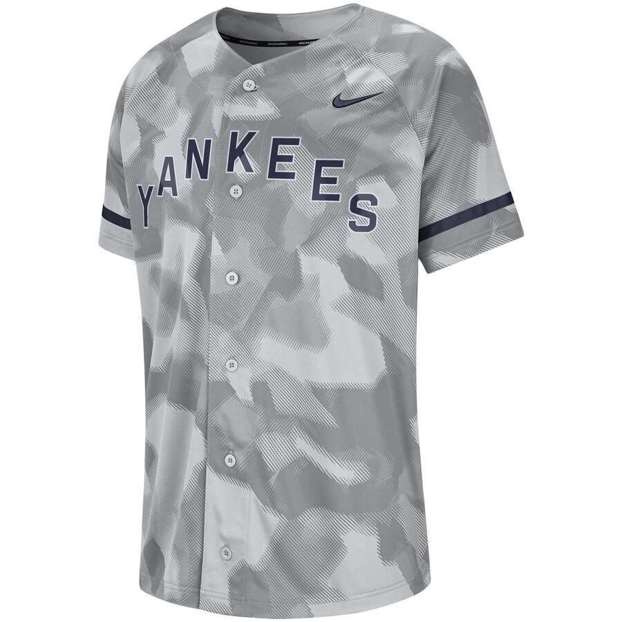 Alternative view of New York Yankees Camo Jersey – Gray