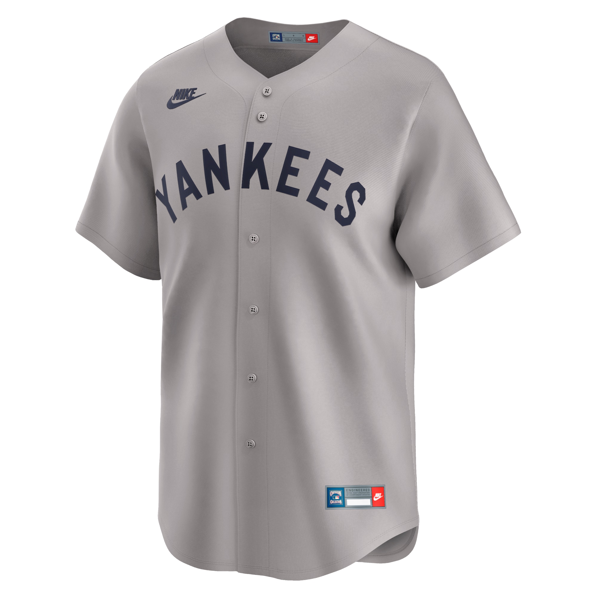 Alternative view of New York Yankees Cooperstown Collection Limited Jersey - Gray