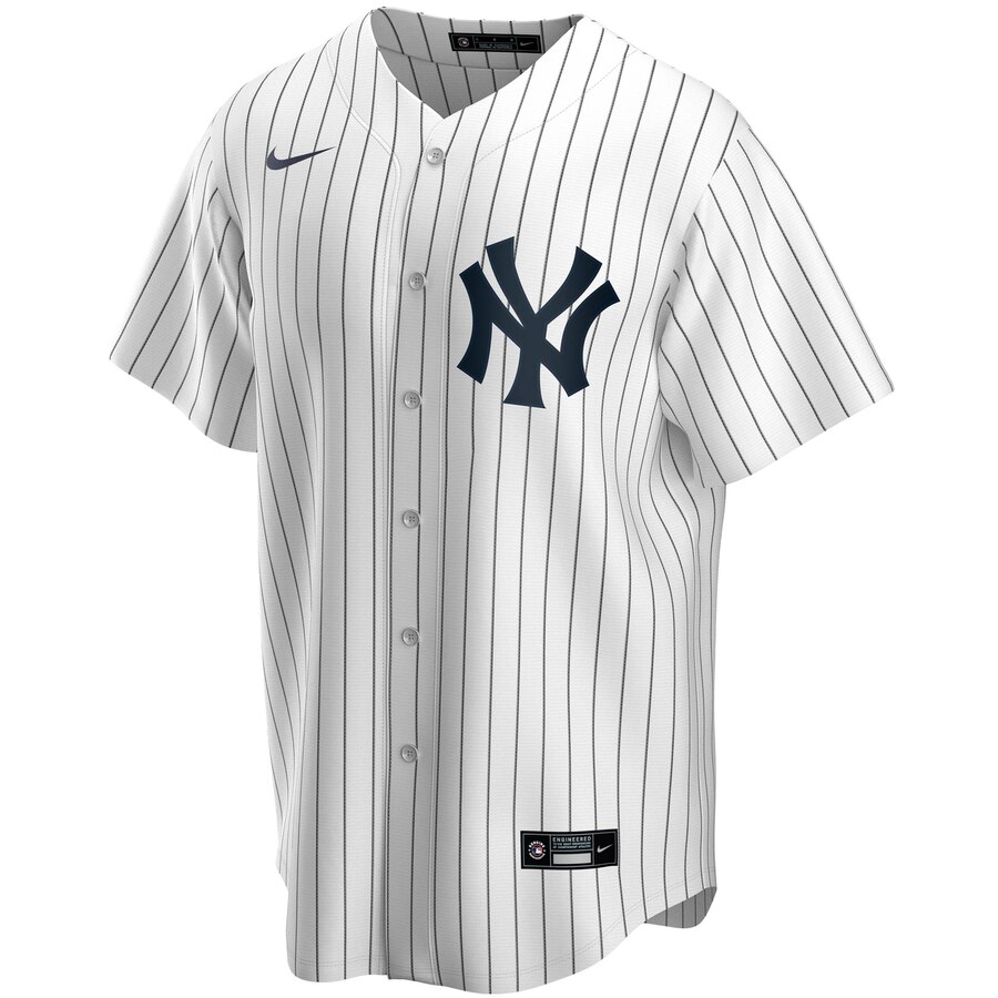 Alternative view of New York Yankees Home 2020 Replica Team Jersey ÃƒÂ¢Ã¢â€šÂ¬Ã¢â‚¬Å“ White