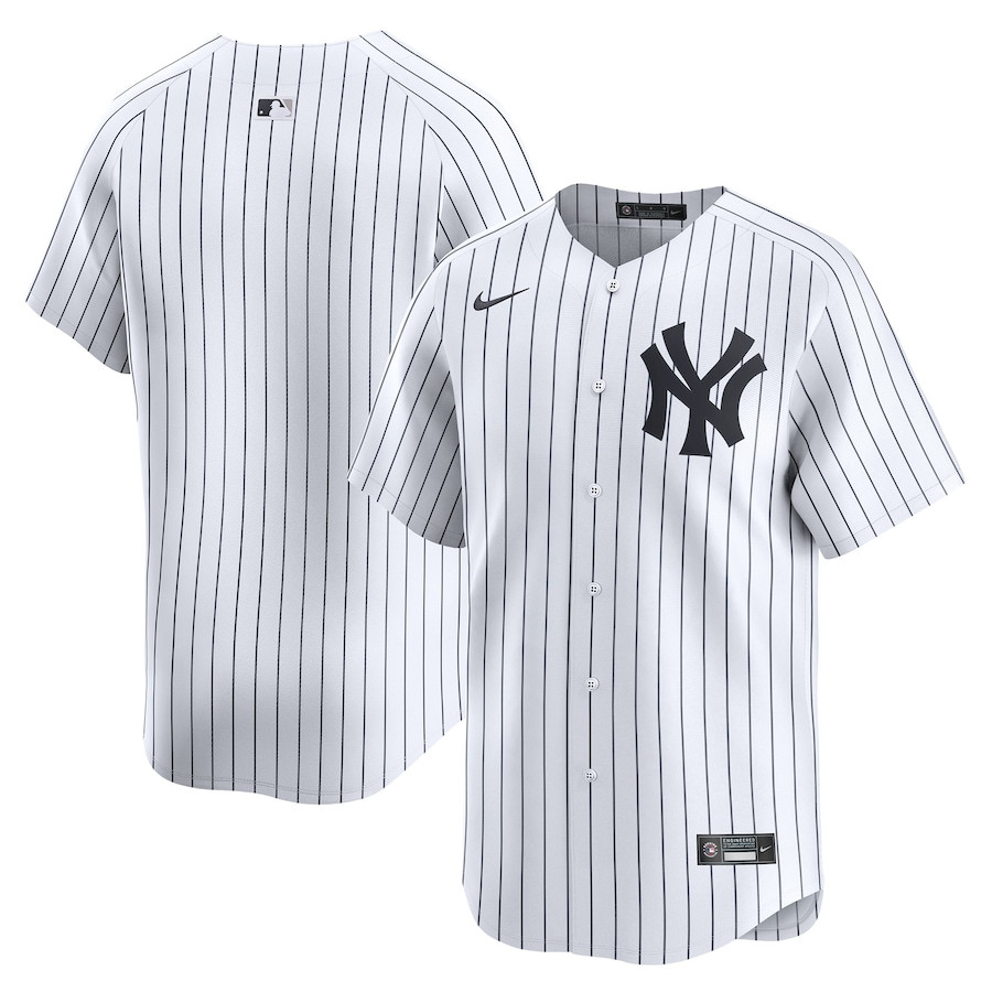 New York Yankees Home Limited Jersey - White 