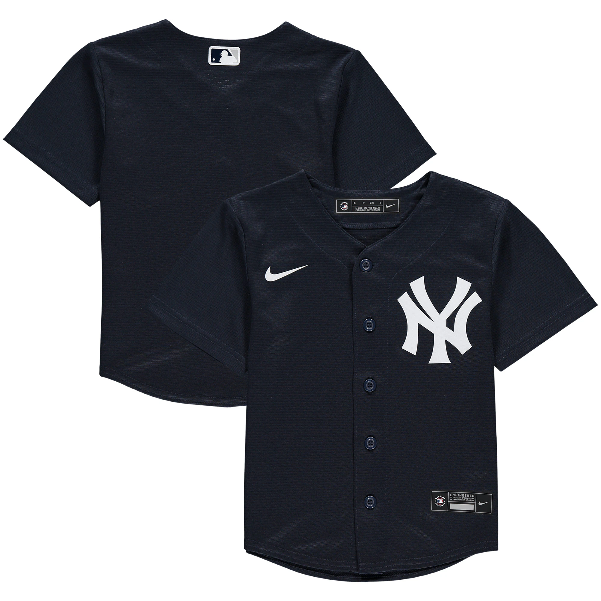 New York Yankees Preschool Alternate Replica Team Jersey - Navy