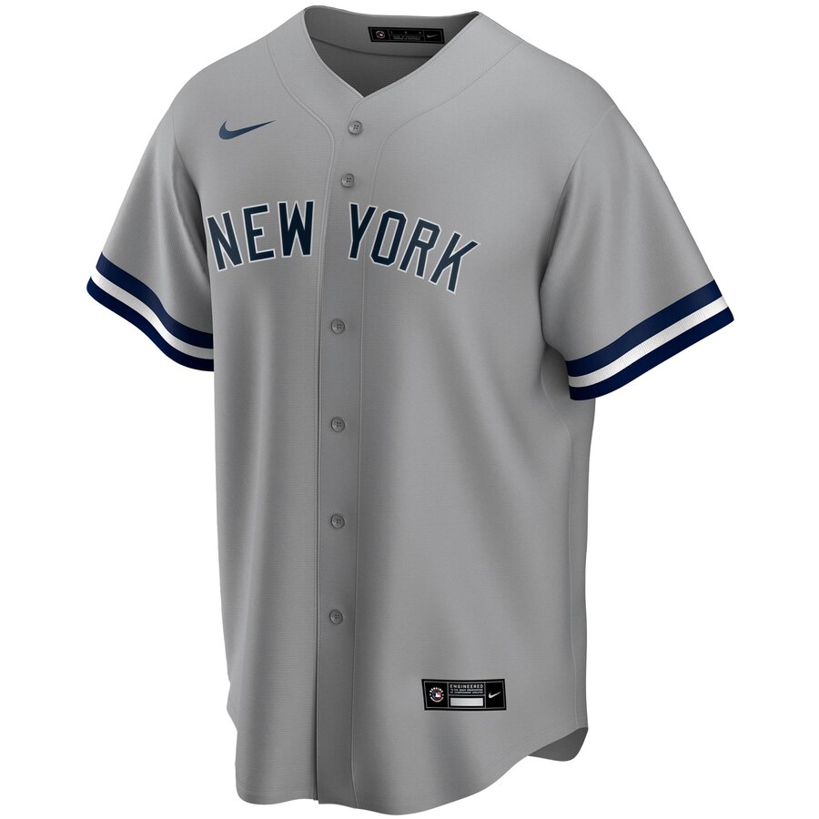 Alternative view of New York Yankees Road 2020 Replica Team Jersey ÃƒÂ¢Ã¢â€šÂ¬Ã¢â‚¬Å“ Gray