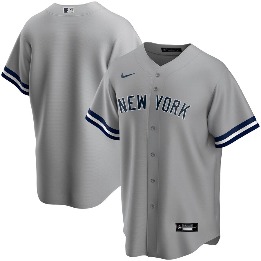 New York Yankees Road 2020 Replica Team Jersey ÃƒÂ¢Ã¢â€šÂ¬Ã¢â‚¬Å“ Gray