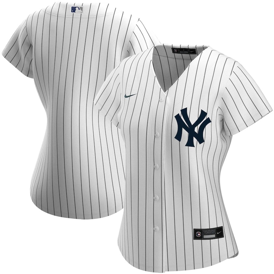 New York Yankees Women's Home 2020 Replica Team Jersey ÃƒÂ¢Ã¢â€šÂ¬Ã¢â‚¬Å“ White