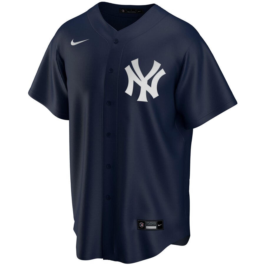 Alternative view of New York Yankees Youth Alternate 2020 Replica Team Jersey - Navy