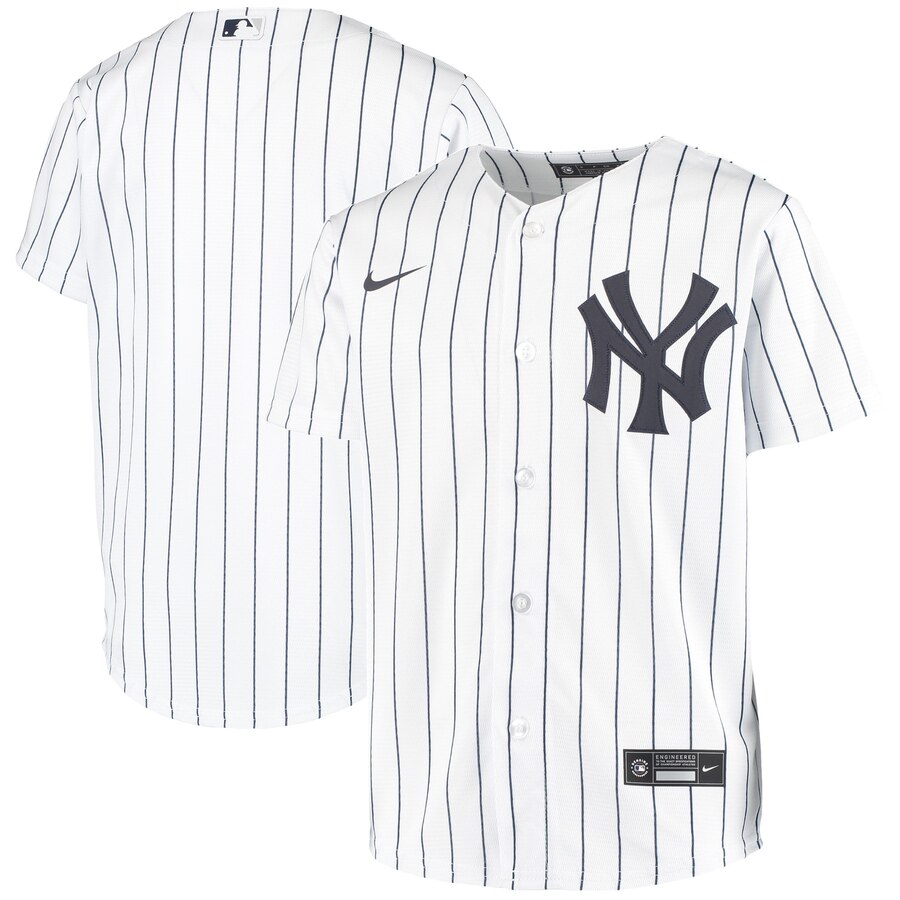 New York Yankees Youth Home 2020 Replica Team Jersey - White