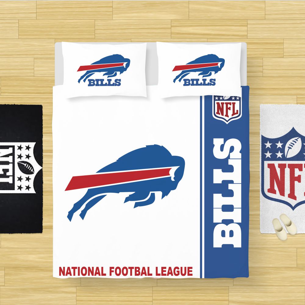 Alternative view of NFL Buffalo Bills Bedding Comforter Set - Custom Bedding Set