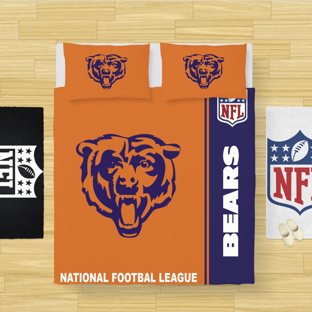 Alternative view of NFL Chicago Bears Bedding Comforter Set - Custom Bedding Set