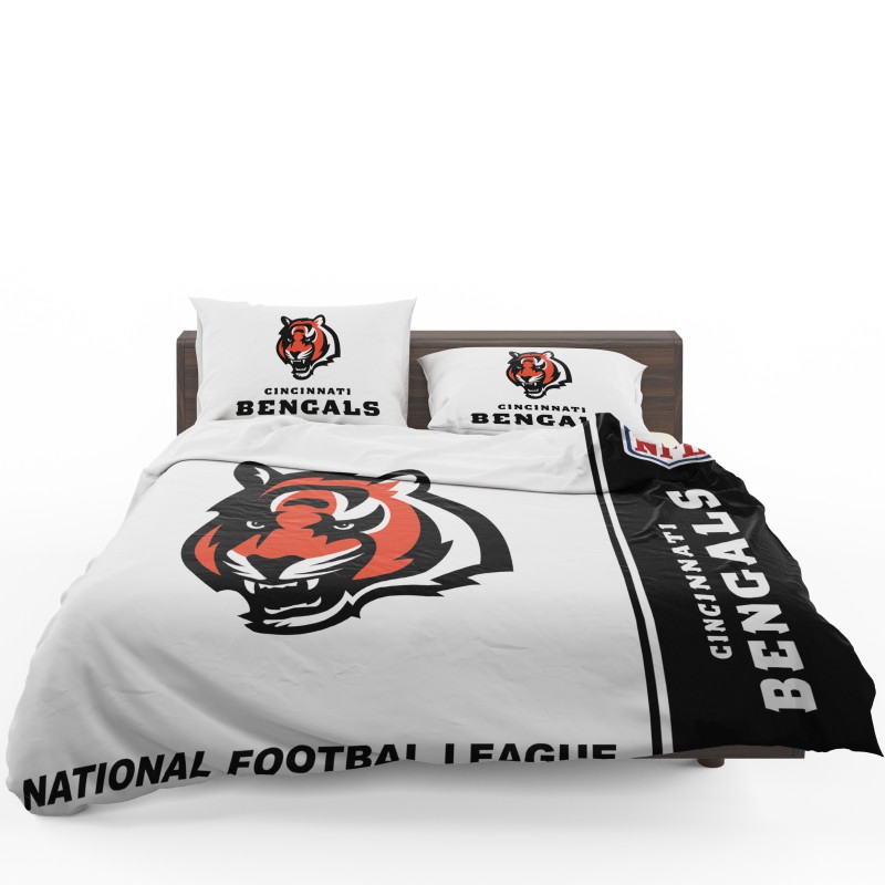 NFL Cincinnati Bengals Bedding Comforter Set - Custom Bedding Set