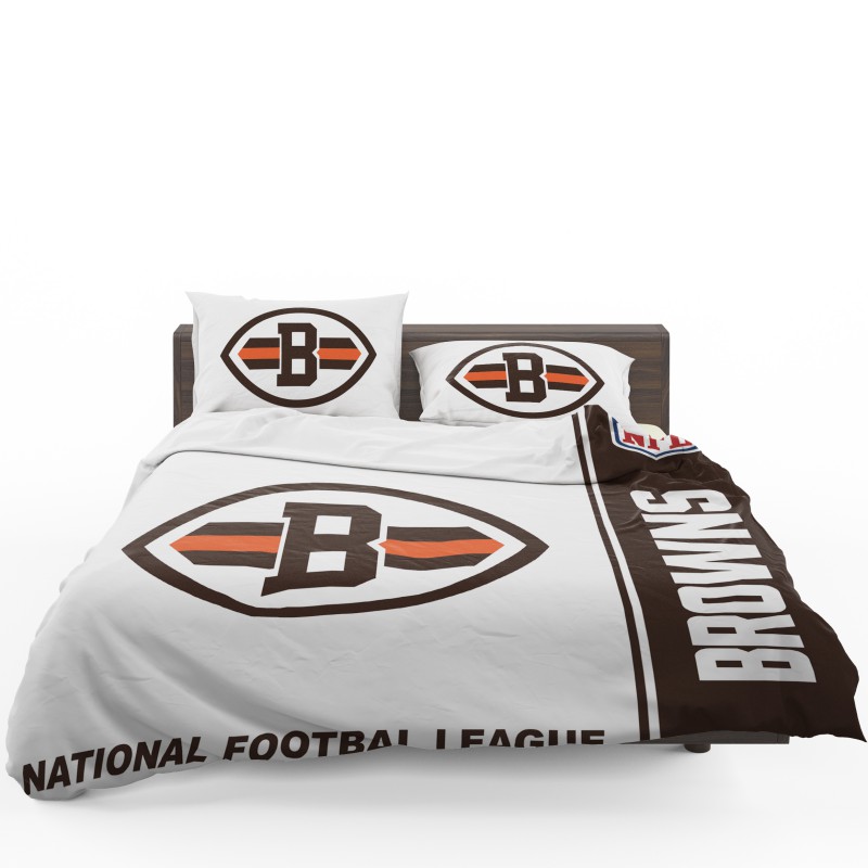 NFL Cleveland Browns Bedding Comforter Set - Custom Bedding Set