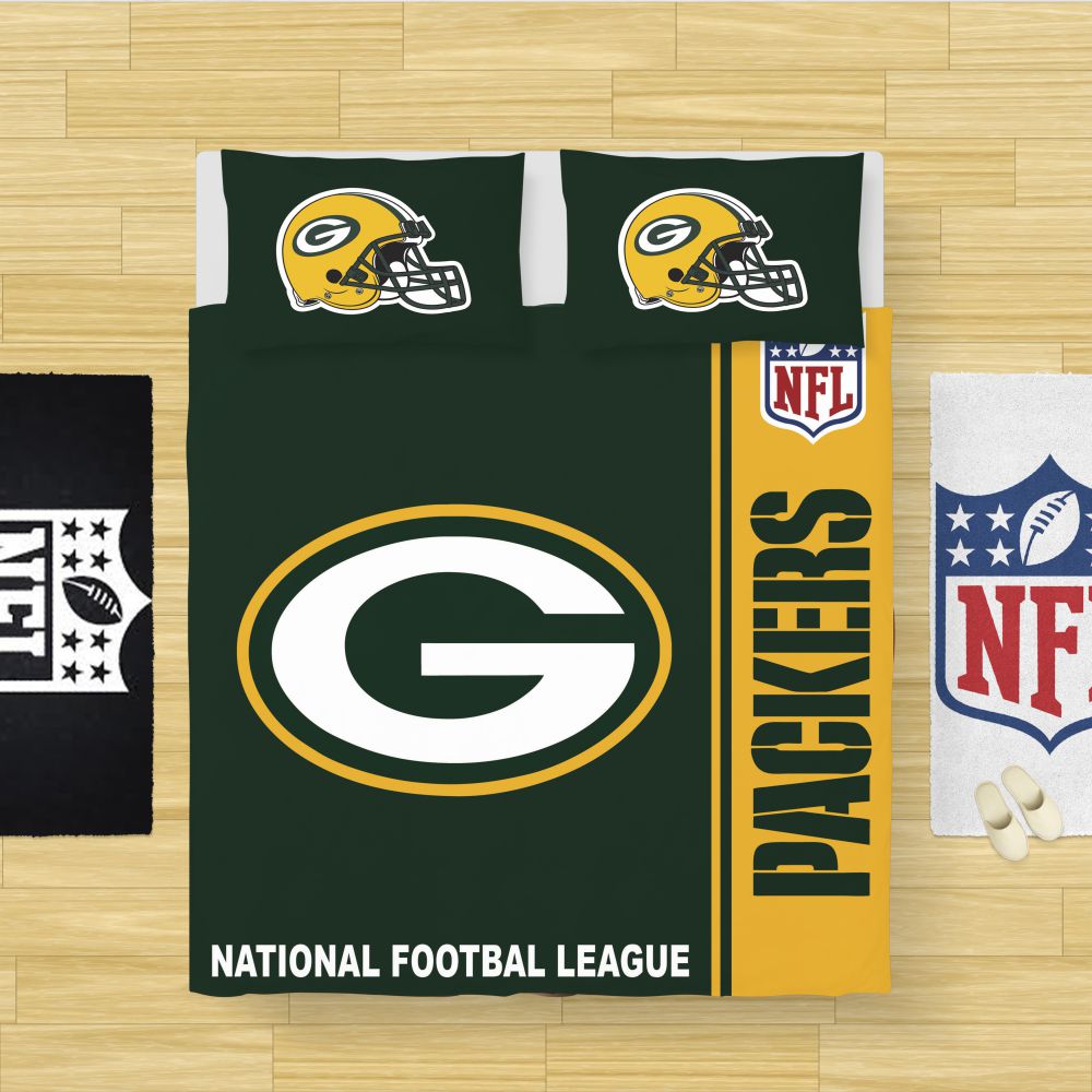 Alternative view of NFL Green Bay Packers Bedding Comforter Set - Custom Bedding Set