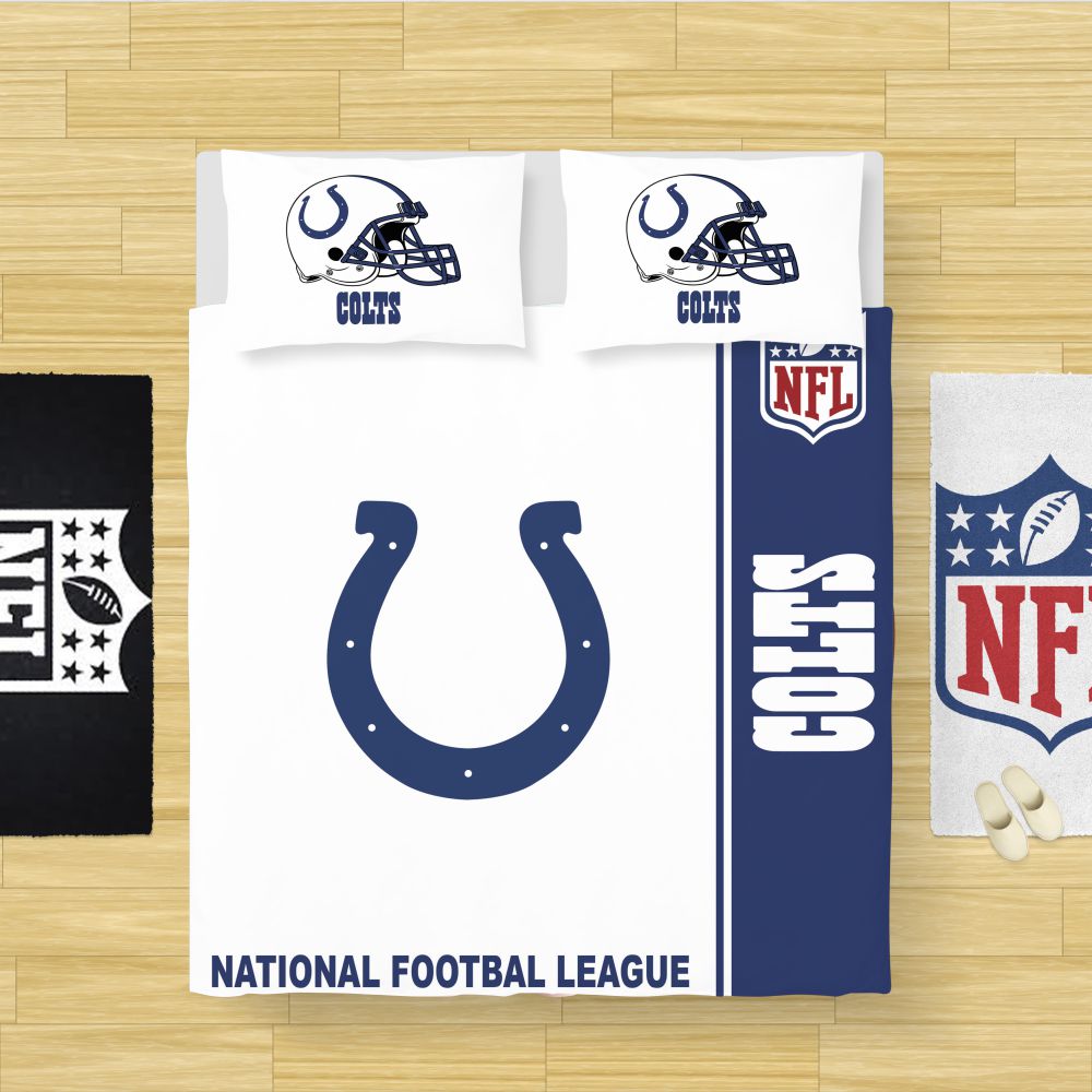 Alternative view of NFL Indianapolis Colts Bedding Comforter Set - Custom Bedding Set