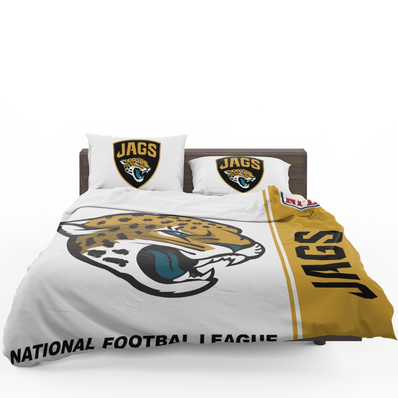 NFL Jacksonville Jaguars Bedding Comforter Set - Custom Bedding Set