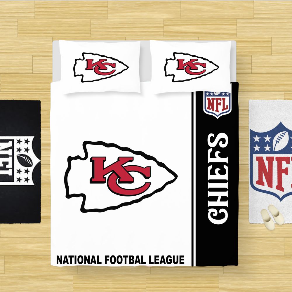 Alternative view of NFL Kansas City Chiefs Bedding Comforter Set - Custom Bedding Set