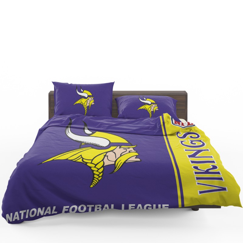 NFL Minnesota Vikings Bedding Comforter Set - Custom Bedding Set