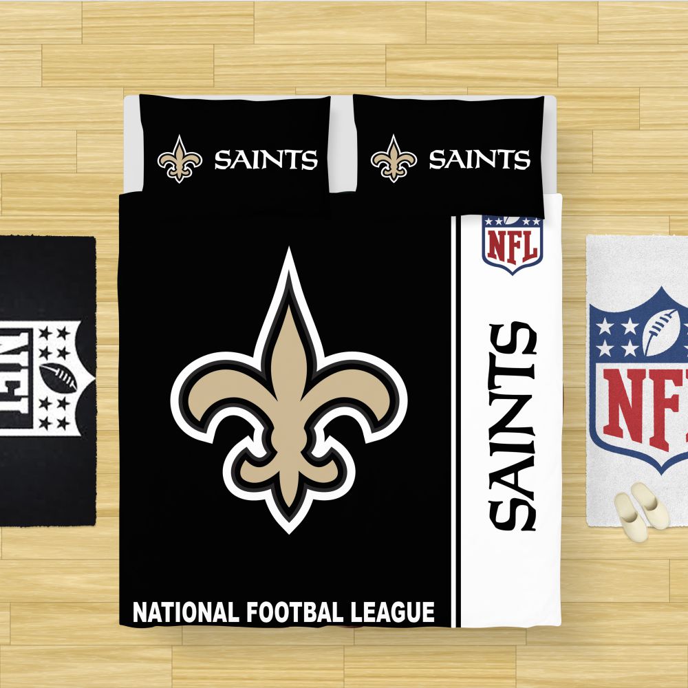 Alternative view of NFL New Orleans Saints Bedding Comforter Set - Custom Bedding Set