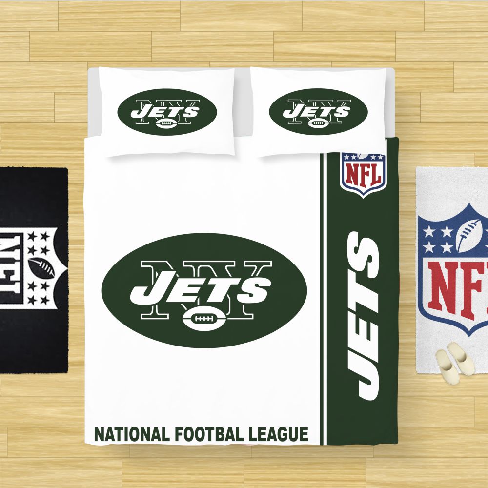 Alternative view of NFL New York Jets Bedding Comforter Set - Custom Bedding Set