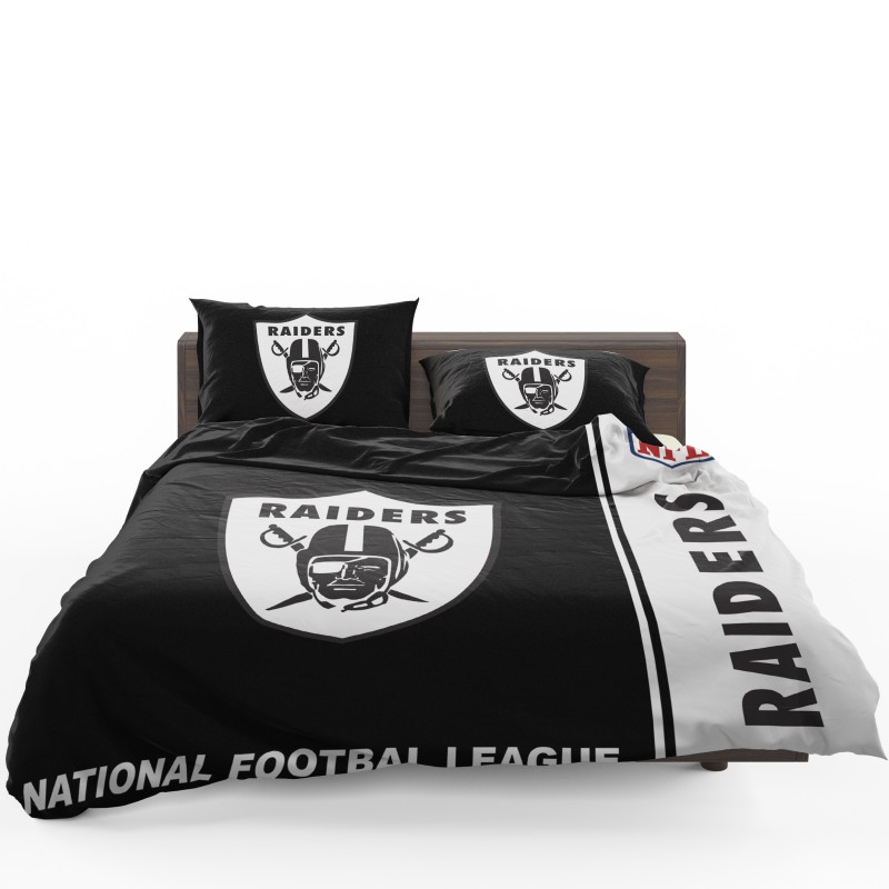 NFL Oakland Raiders Bedding Comforter Set - Custom Bedding Set