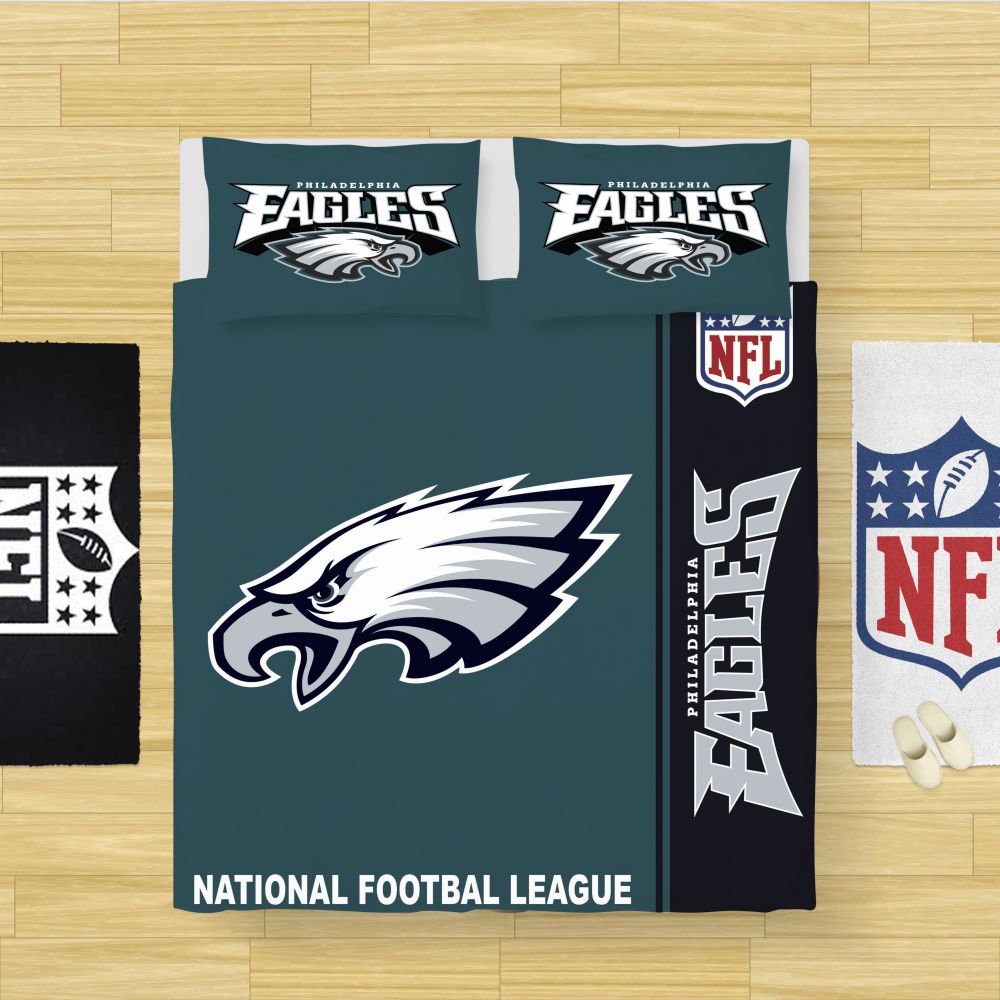 Alternative view of NFL Philadelphia Eagles Bedding Comforter Set - Custom Bedding Set