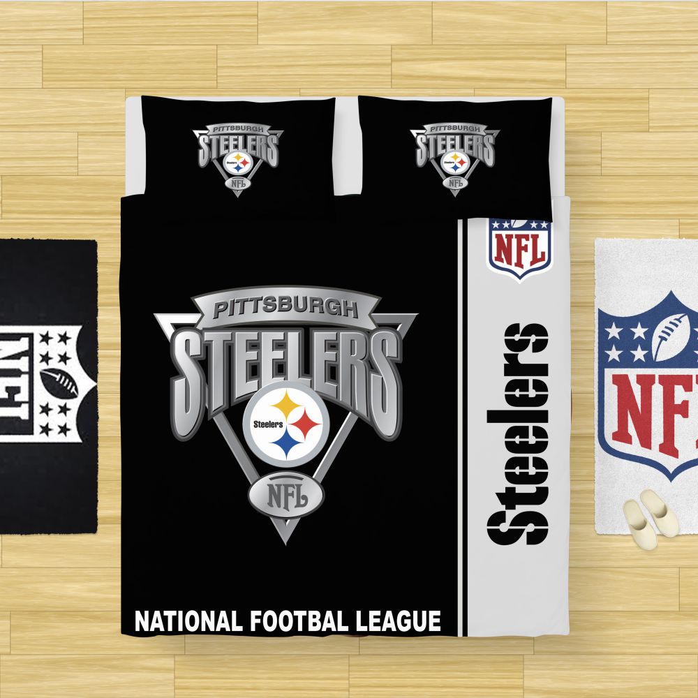 Alternative view of NFL Pittsburgh Steelers Bedding Comforter Set - Custom Bedding Set