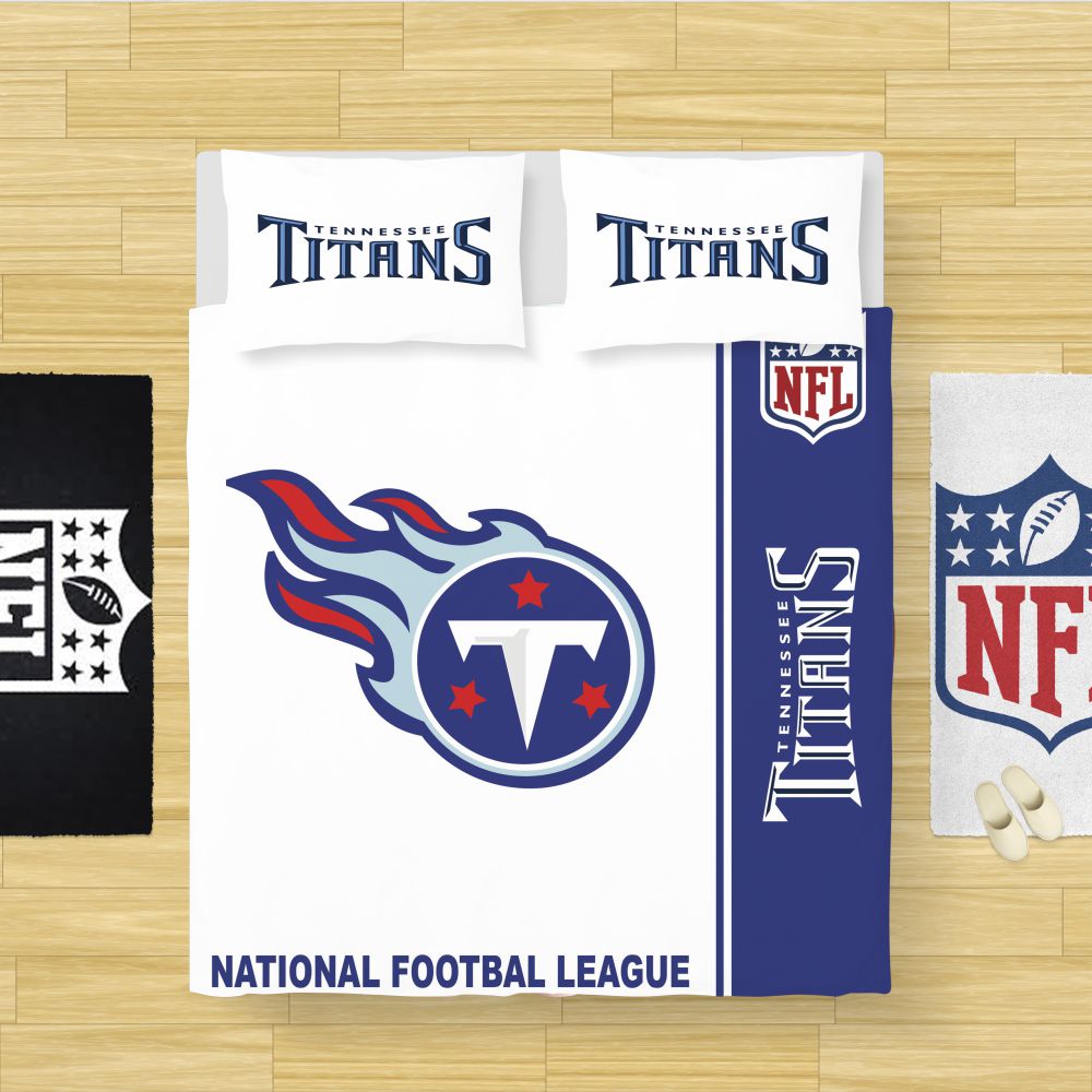 Alternative view of NFL Tennessee Titans Bedding Comforter Set - Custom Bedding Set