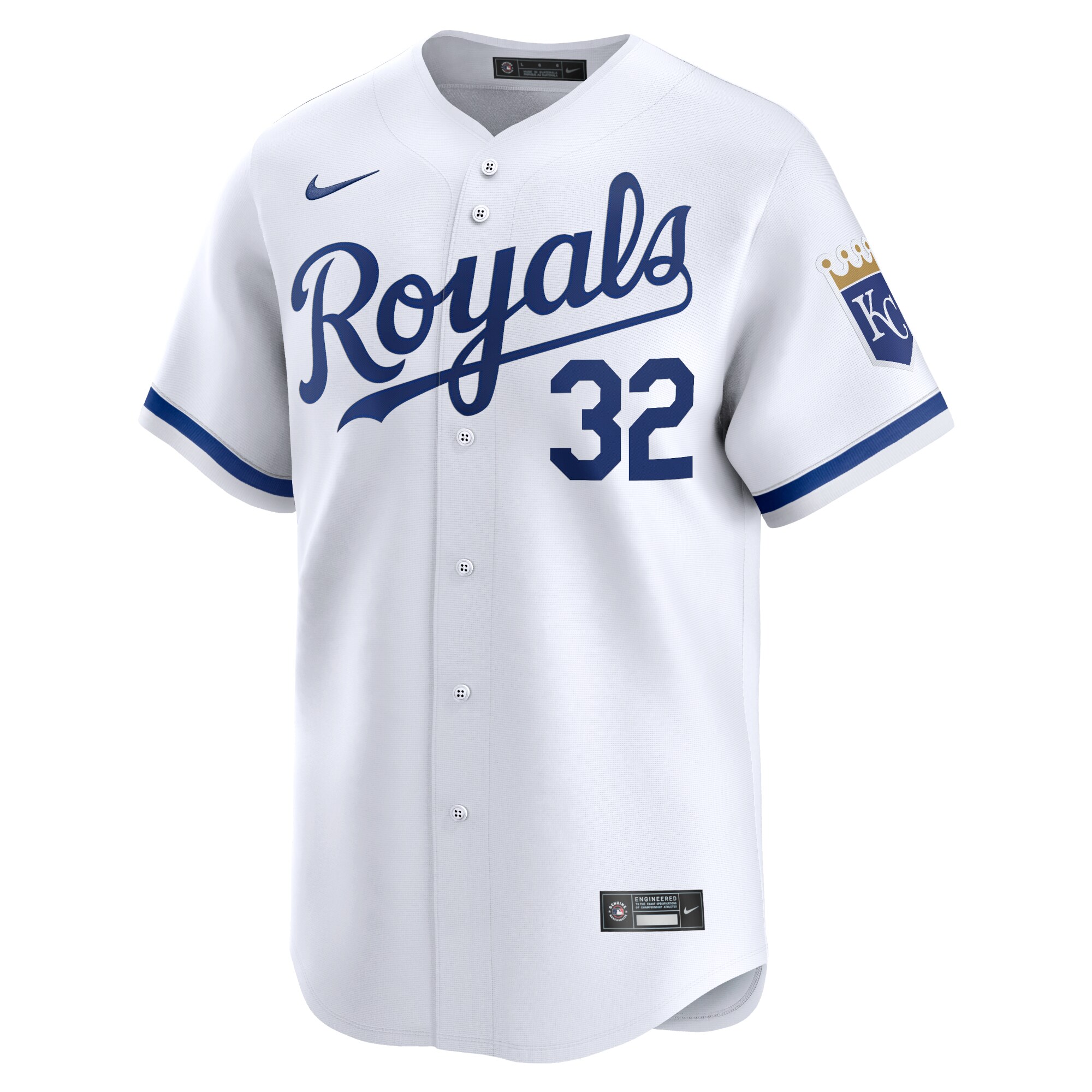 Alternative view of Nick Pratto Kansas City Royals Home Limited Player Jersey - White