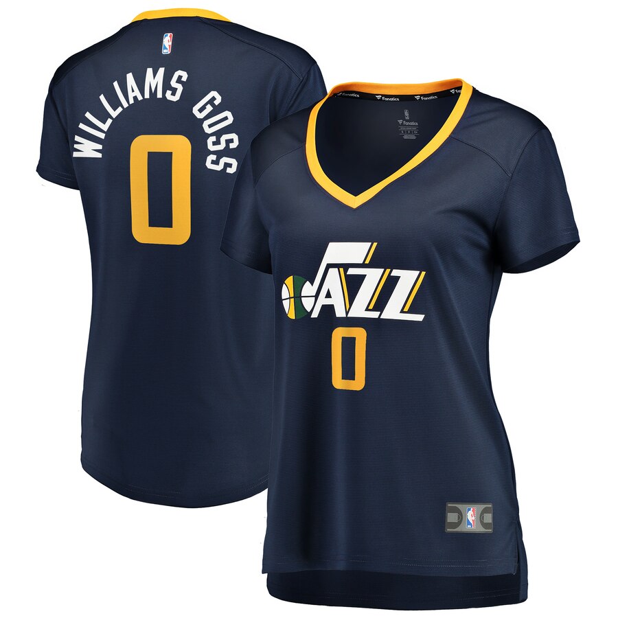 Nigel Williams-goss Utah Jazz Fanatics Branded Women's Fast Break Player Jersey - Icon Edition - Navy