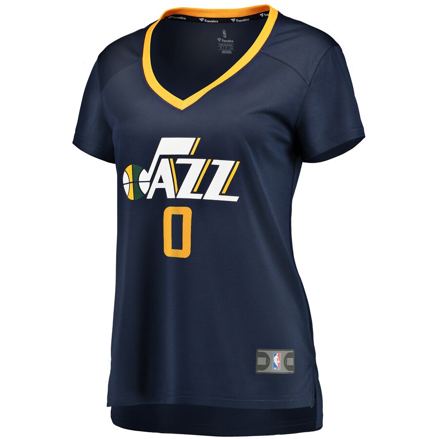 Alternative view of Nigel Williams-goss Utah Jazz Fanatics Branded Women's Fast Break Player Jersey - Icon Edition - Navy