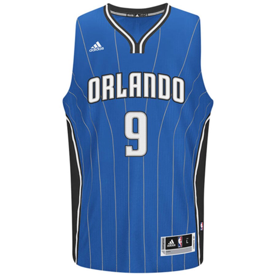 Alternative view of Nikola Vucevic Orlando Magic Adidas Player Swingman Road Jersey - Blue