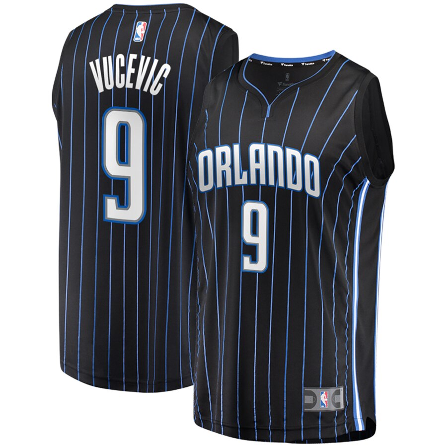 Nikola Vucevic Orlando Magic Fanatics Branded 2019 Fast Break Replica Player Jersey Black - Icon Edition