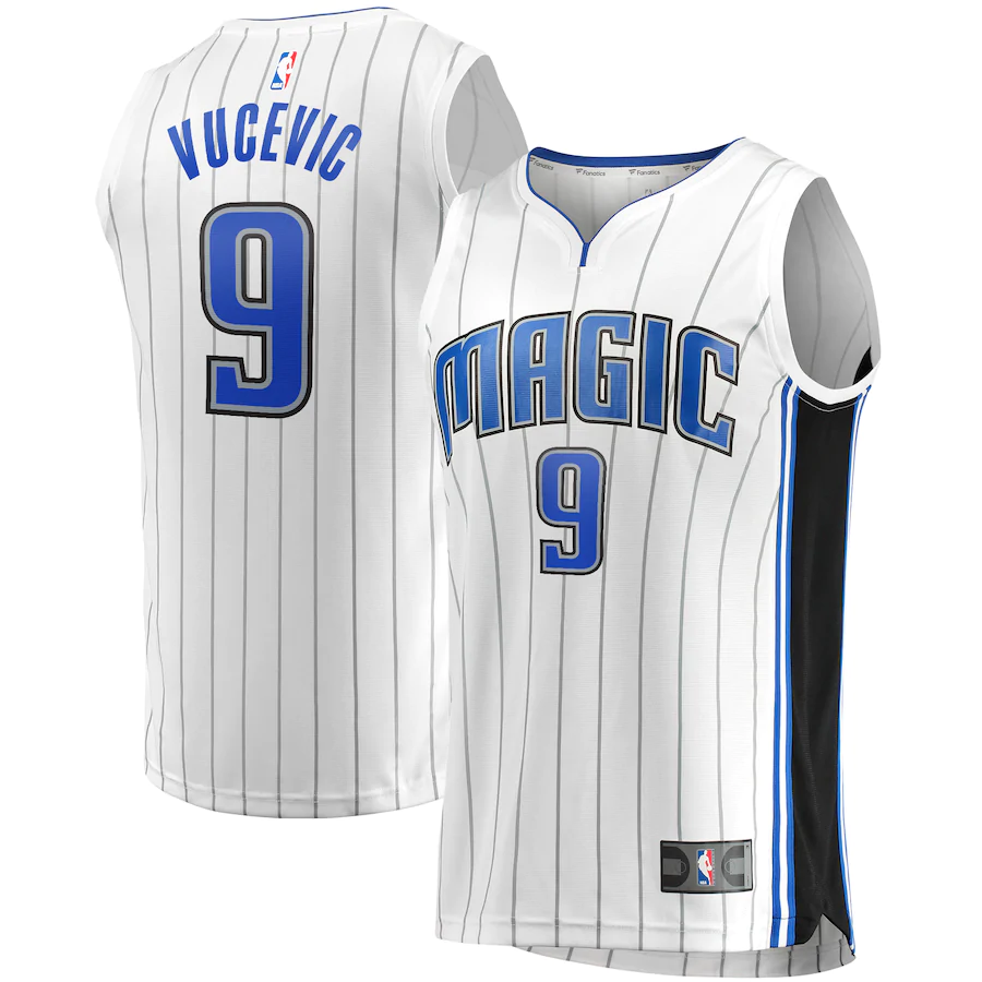 Nikola Vucevic Orlando Magic Fanatics Branded Fast Break Replica Player Team Jersey - Association Edition - White