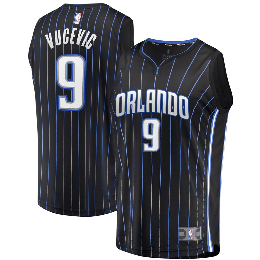 Nikola Vucevic Orlando Magic Fanatics Branded Youth Fast Break Player Replica Jersey - Icon Edition - Black