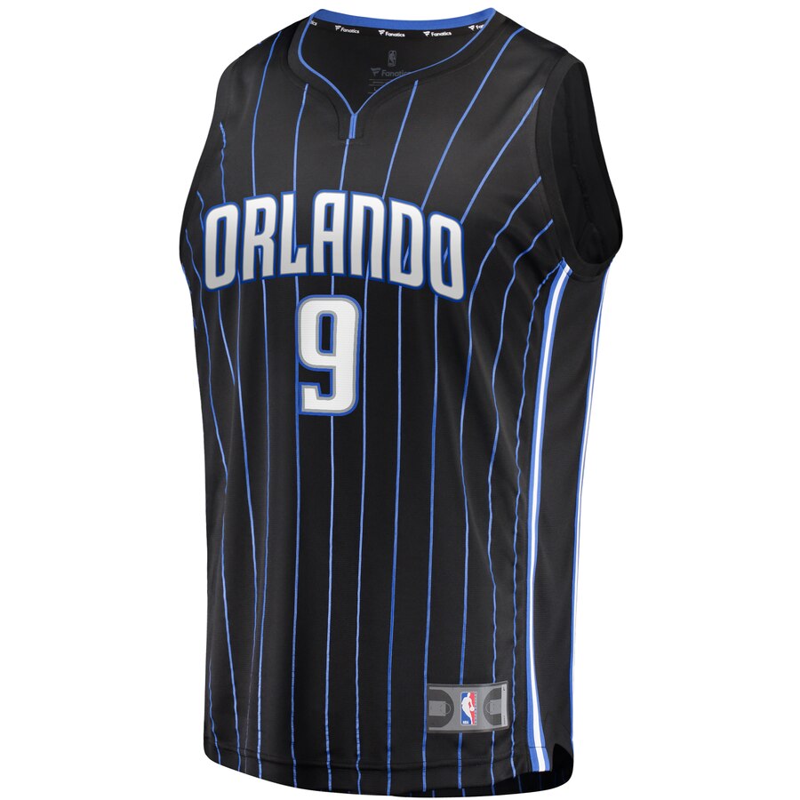Alternative view of Nikola Vucevic Orlando Magic Fanatics Branded Youth Fast Break Player Replica Jersey - Icon Edition - Black