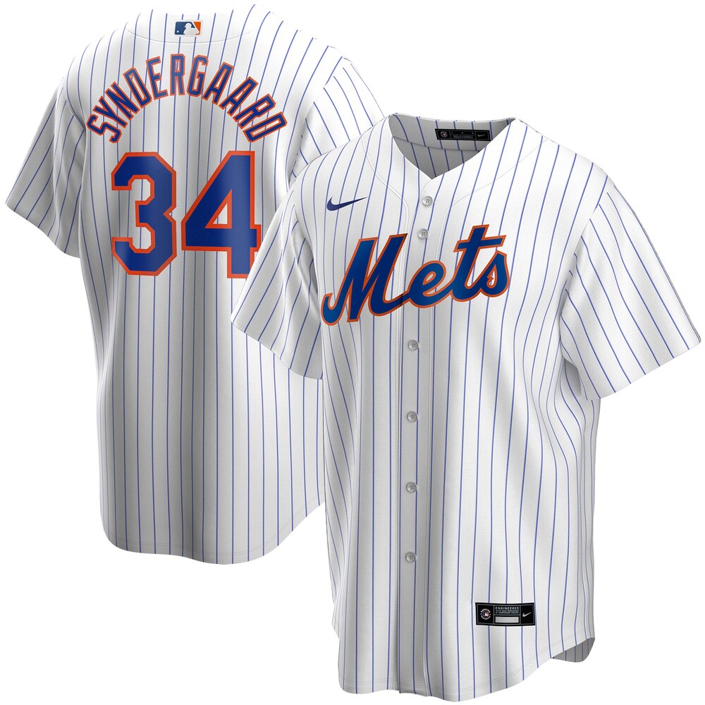 Noah Syndergaard New York Mets Home 2020 Player Jersey - White