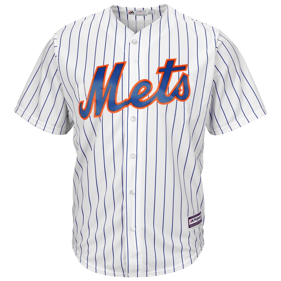 Alternative view of Noah Syndergaard New York Mets Majestic Official Cool Base Player Jersey – White