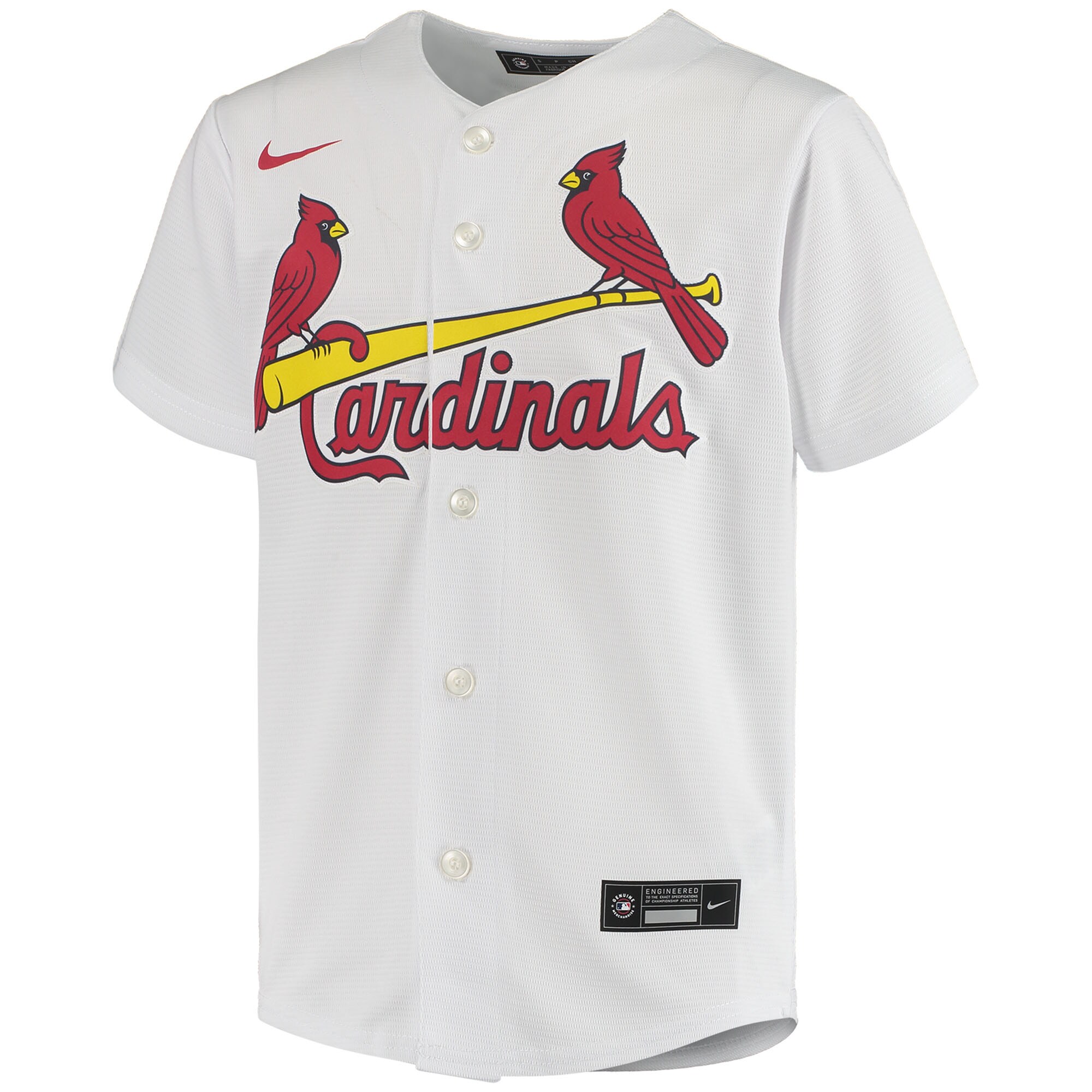 Alternative view of Nolan Arenado St. Louis Cardinals Youth Alternate Replica Player Jersey – White