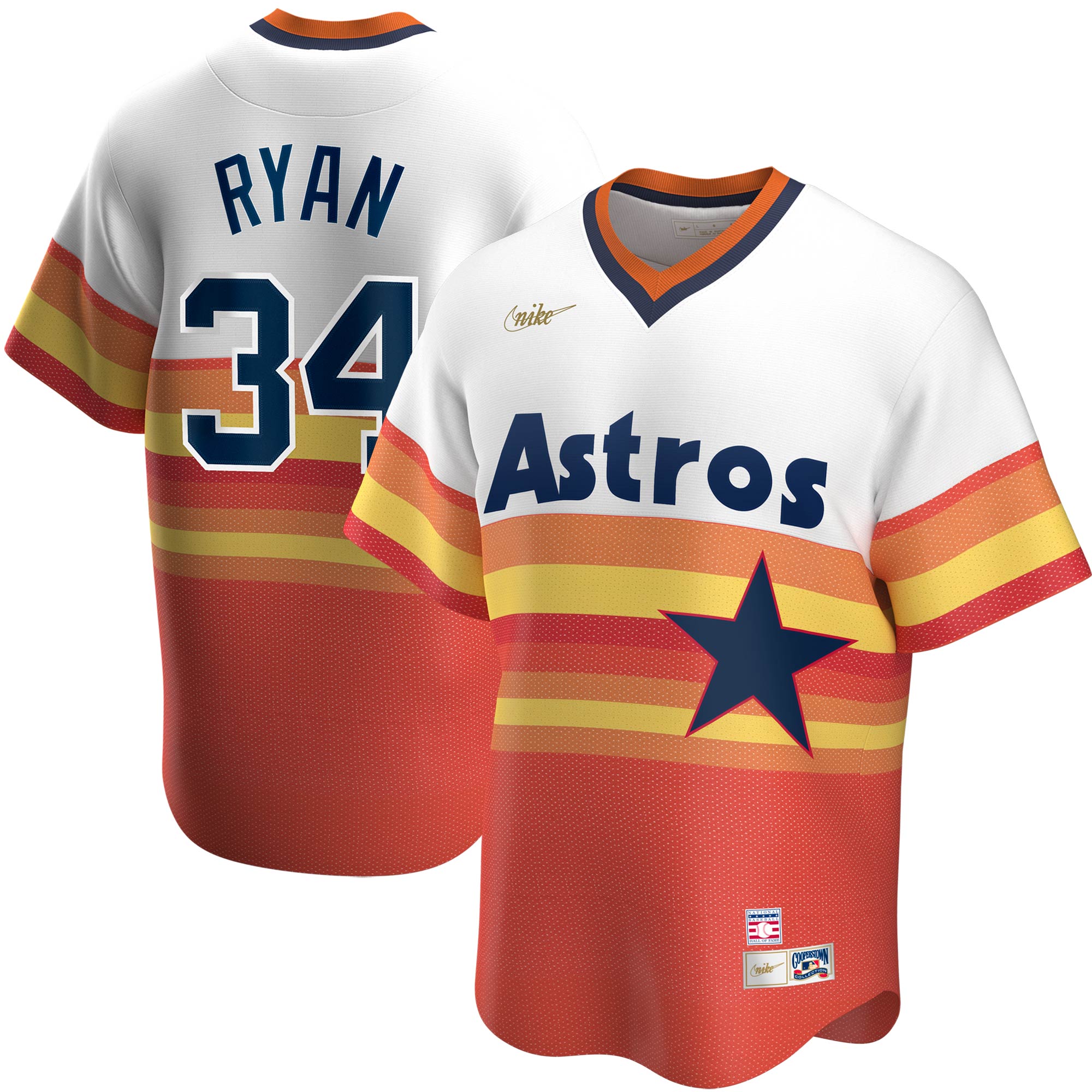 Nolan Ryan Houston Astros Home Cooperstown Collection Player Jersey – White